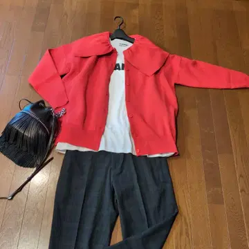 베로폰나 대옷깃 2way 가디건