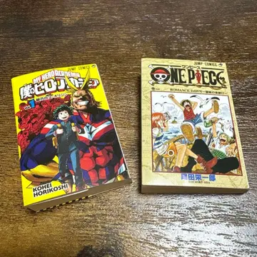 소년 점프 코믹스 콩도서 가챠 원피스 나의 히어로 아카데미아