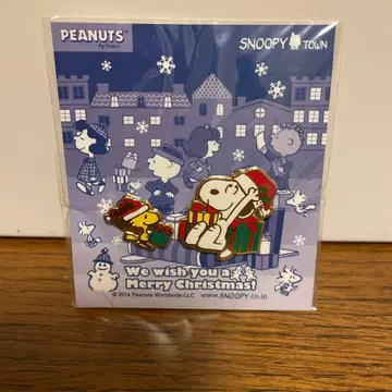 스누피 타운 크리스마스 핀 배지 세트
