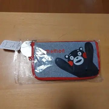 쿠마몬 트래블 케이스 그레이 빨간색