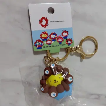 폼폼푸딩 산리오 미야쿠미야쿠 변신 파스텔 컬러 키링