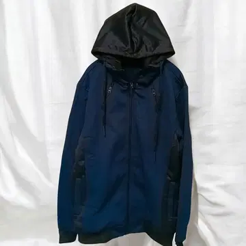 후드 부착 집업 맨투맨 후디