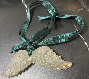 천사의 깃털 엔젤 레진 핸드메이드 오르가나이트 참 크리스마스