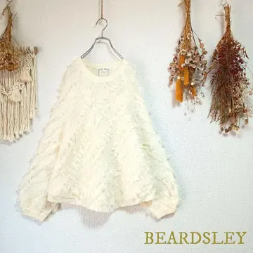 비어즐리 BEARDSLEY 프린지 니트 F 긴팔