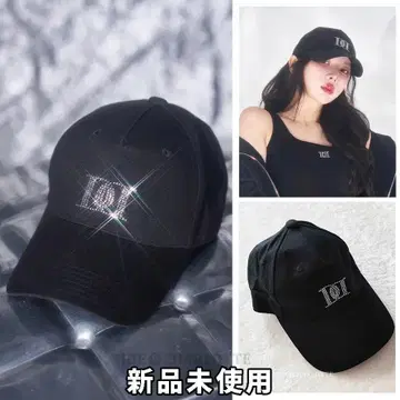 다리치 darich 크리스탈 로고 캡 모자 BLK