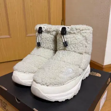 THE NORTH FACE 플리스 숏 어그 부츠 25cm