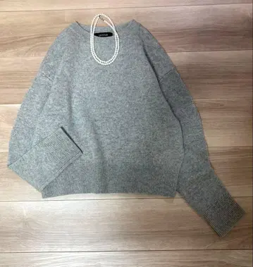 새상품급 언타이틀 23AW 레그 오브 마톤 울100 니트 2