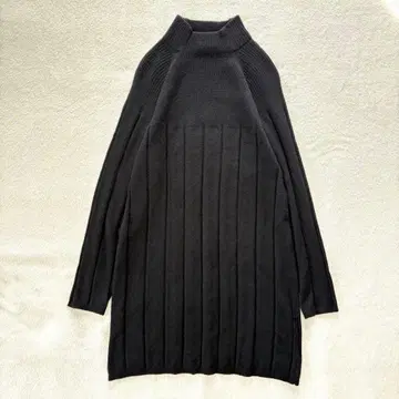 CHRISTIAN AUJARD 하이넥 롱 니트 캐시미어 100%