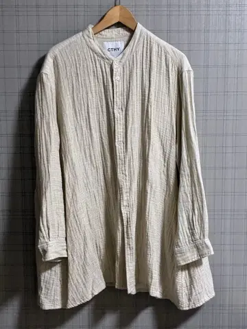 CTHY VINTAGE LINEN OVERSIZE SHIRTS 베이지2