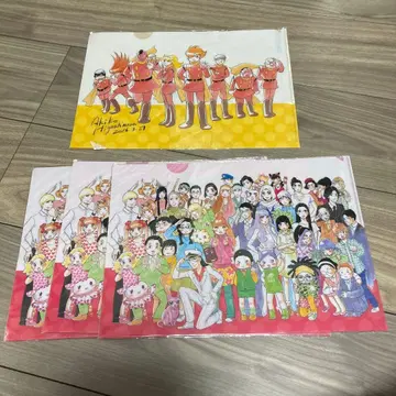 아즈무라 아키코 원화전 한정판 클리어 파일 세트