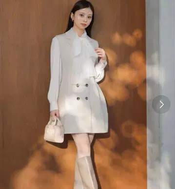 SNIDEL 컨스트럭트 미니 원피스