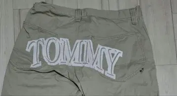 TOMMY 워크 팬츠 베이지 M