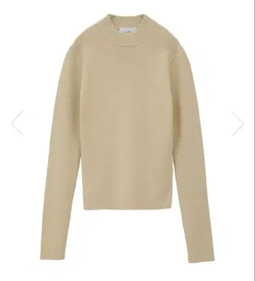 [ CLANE ] 하이넥 리브 니트탑