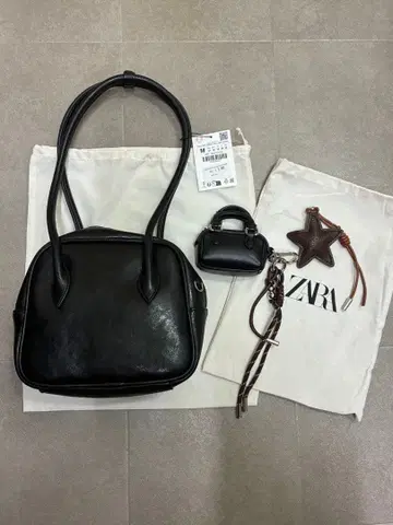 미사용 새상품 ZARA 시티 숄더백 & 미니 시티 참백