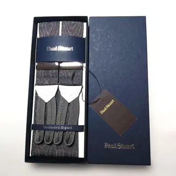 미사용품 폴 스튜어트 알버트 서스턴제 서스펜더