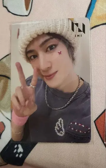 INI THE WINTER MAGIC 셀카 트레이딩 카드 사노 유다이