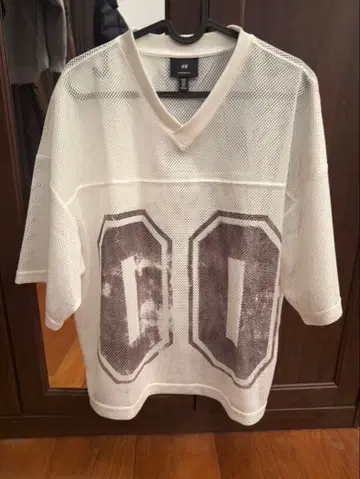 H&M 메쉬 오버사이즈 T셔츠 M 사이즈