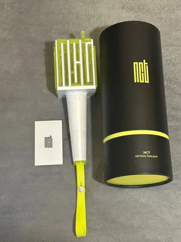 NCT 공식 응원봉 초록색 응원봉