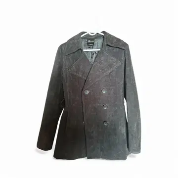 즉시 구매 가능 &byP&D 다크 그레이 스웨이드 피 코트