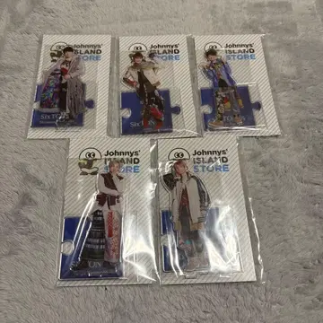 SixTONES 아크릴 스탠드 5체 세트