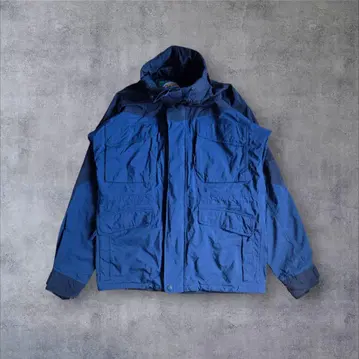레어 Cabela's GORE-TEX 마운틴 파카 90s 스모키 블루