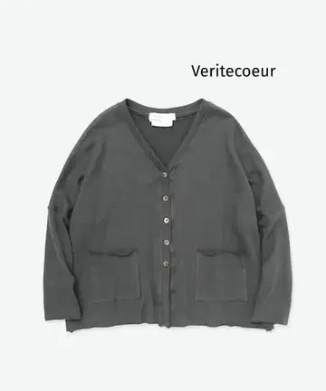Veritecoeur / VCC-401 CARDIGAN [GRAY]