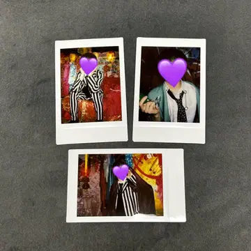 꿈 먹는 NEON 사쿠 2022 생탄 란 폴라로이드 3장 세트