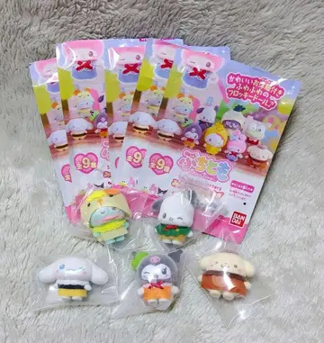 산리오 캐릭터즈 쁘띠토모 모두 함께 놀이 피규어