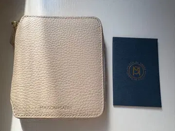 메종 드 사브레 이단 접이식 지갑 새상품급
