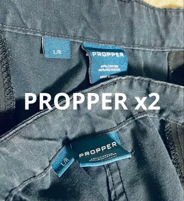 PROPPER 프로퍼 패티그 팬츠 네이비 L 사이즈 2개