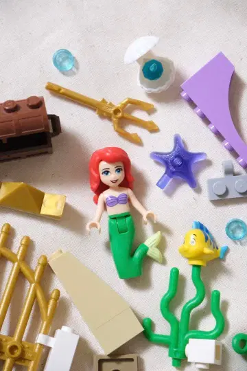 레고 디즈니 아리엘 41050 레고 아리엘의 비밀 보물 단종품