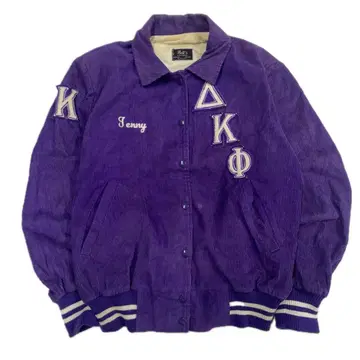 캐나다제 80s 빈티지 코듀로이 칼리지 자켓 남성용 XL 상당