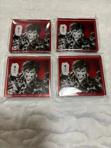 미개봉 새상품 종말의 발키리 명장면 아크릴 블록 시황제 4개 세트