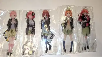 5등분의 신부 아크릴 스탠드 M (고백) 다섯 쌍둥이 세트