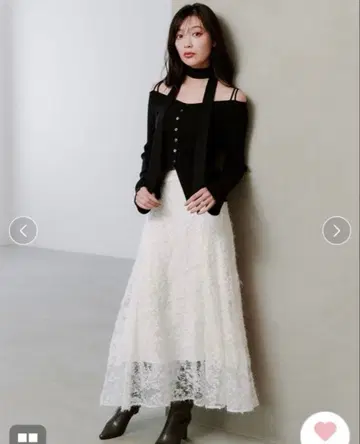 스나이델 패브릭 이레헴 플레어 스커트