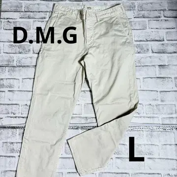 D.M.G 도밍고 일본제 치노 팬츠 화이트 계열 L 사이즈