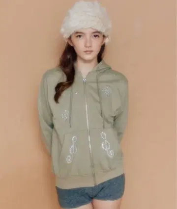 후드티 STUD ZIP UP HOODIE FCMM S 사이즈