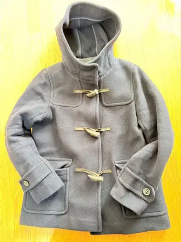 UNITED ARROWS 그린 라벨 그레이 더플 코트