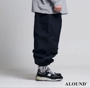 [컨디션 최상] ALOUND 테이퍼드 베이커 팬츠