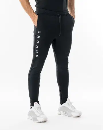 CRONOS 크로노스 조거 팬츠 블랙 S 사이즈