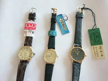 CITIZEN 오리엔트 손목시계 택 포함 손목시계 빈티지 3개 세트