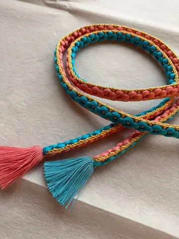 허리띠 소벚꽃조 후리소데용 리버서블