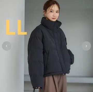 시마무라 mysa closet 다나카 리나 다운 자켓 블랙 LL