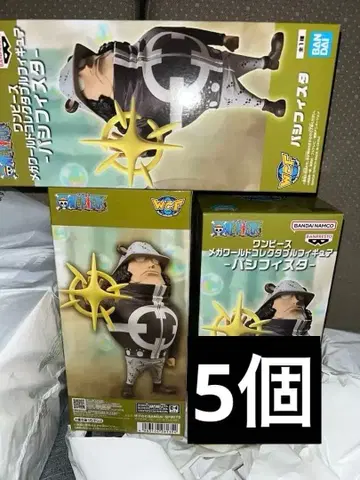 원피스 파시피스타 메가 월드 컬렉터블 피규어 5세트