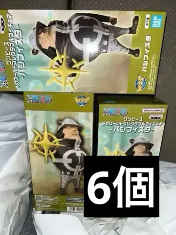 원피스 파시피스타 메가 월드 컬렉터블 피규어 6개 세트