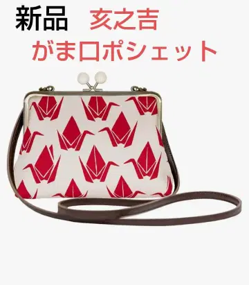 새상품 이노키치 가마구치 미니백 오리가즈루