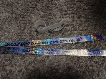 SnowMan dome Tour 2025-2026 ON 은색 테이프 음표