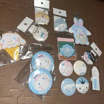 시나몬 롤 캔 배지 산리오 묶음 판매