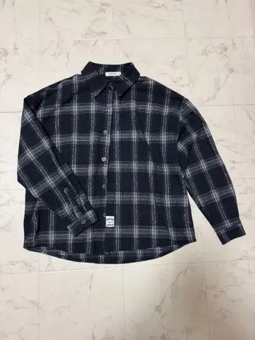 AELFRIC EDEN 체크 무늬 플란넬 셔츠 M