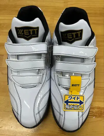 ZETT 트레이닝 슈즈 화이트 x 네이비 21cm